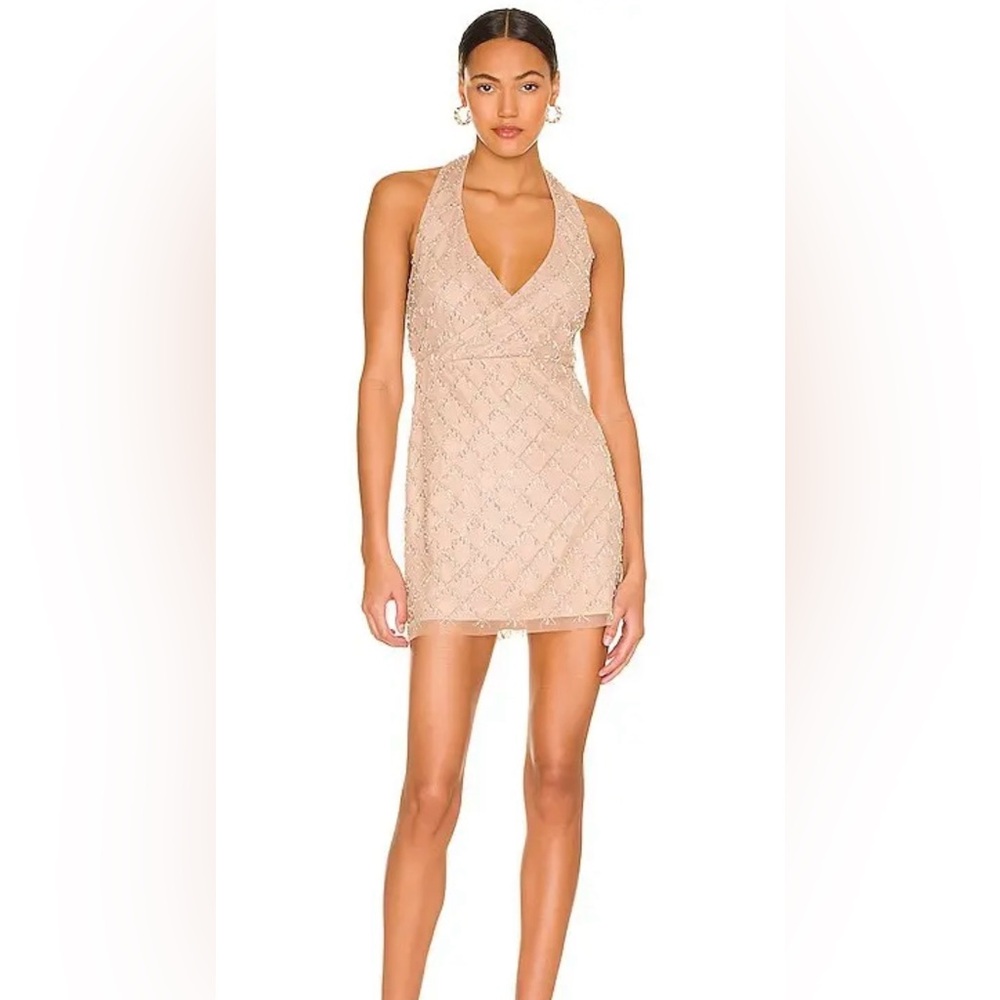 NBD Jerry Embellished Mini Dress